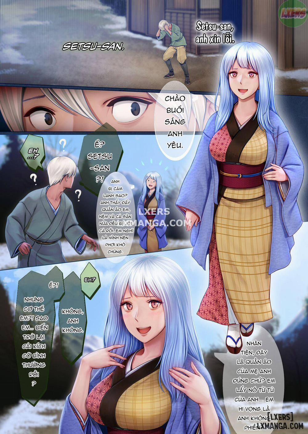 Setsu, the Yuki-onna of the Night Oneshot trang 35