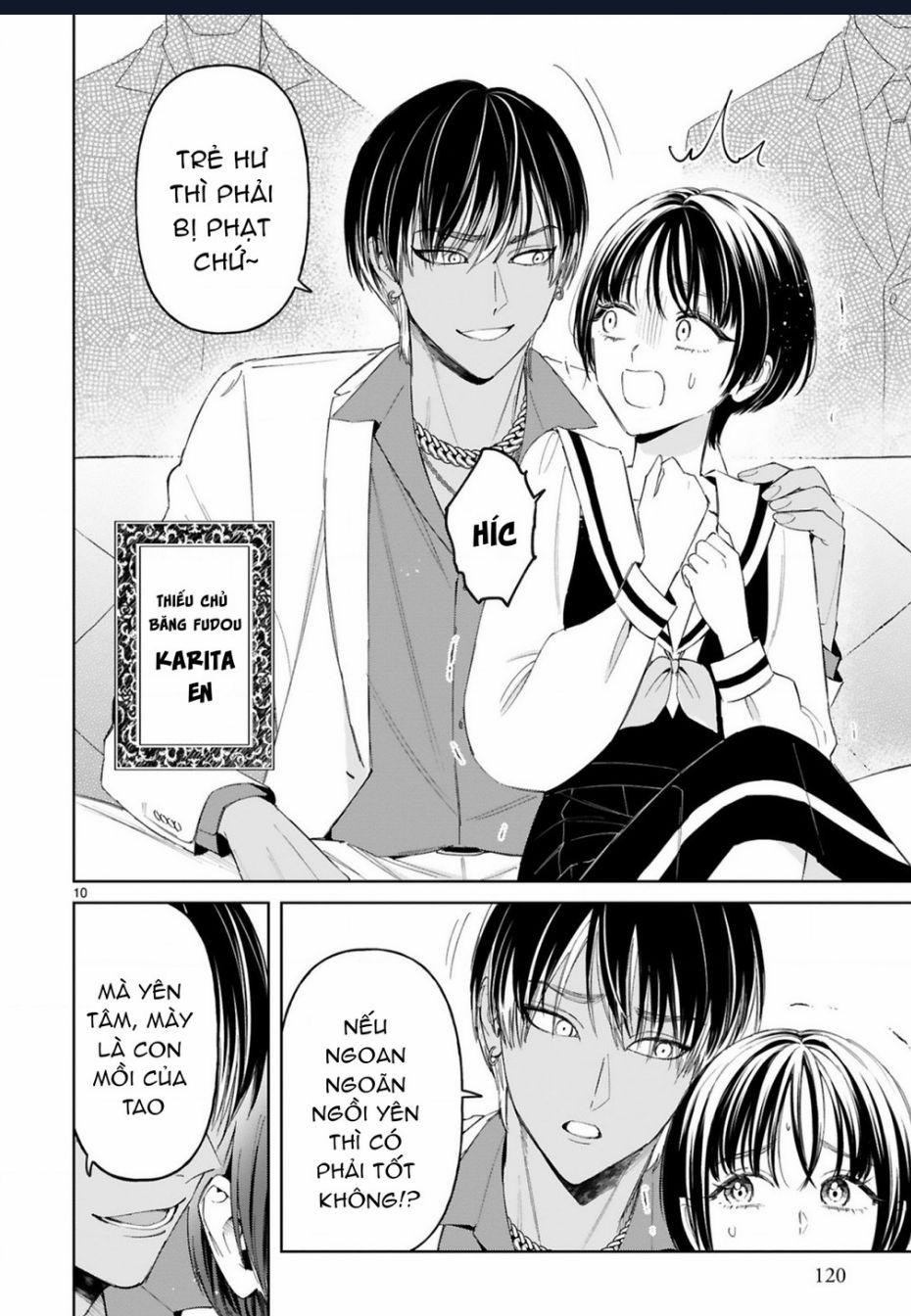 Sewayaki Mafia To Hakkou Shoujo 11 trang 10