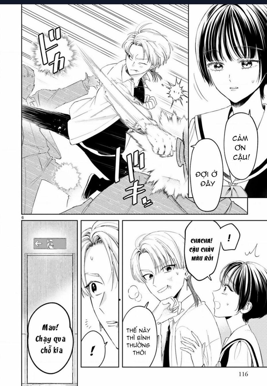 Sewayaki Mafia To Hakkou Shoujo 11 trang 6