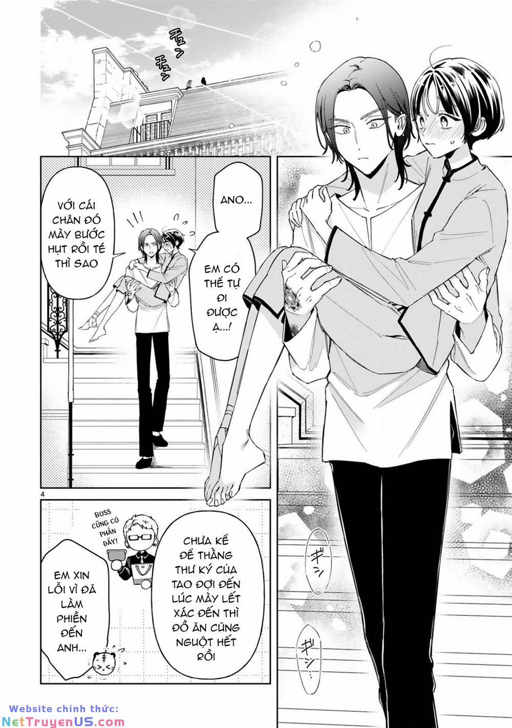 Sewayaki Mafia To Hakkou Shoujo 4 trang 5