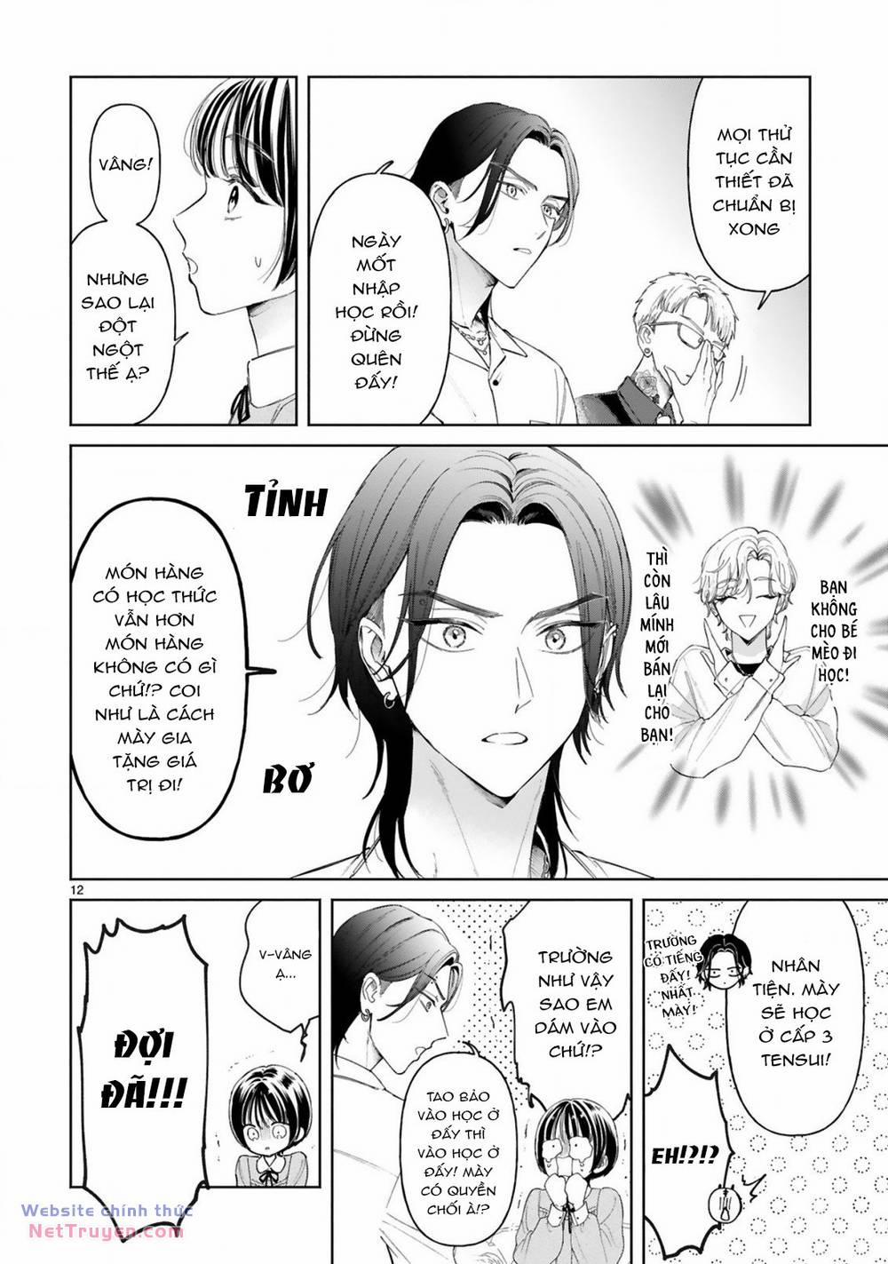 Sewayaki Mafia To Hakkou Shoujo 7 trang 12