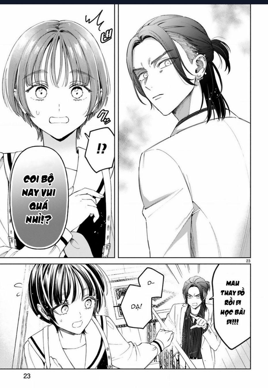 Sewayaki Mafia To Hakkou Shoujo 9 trang 23
