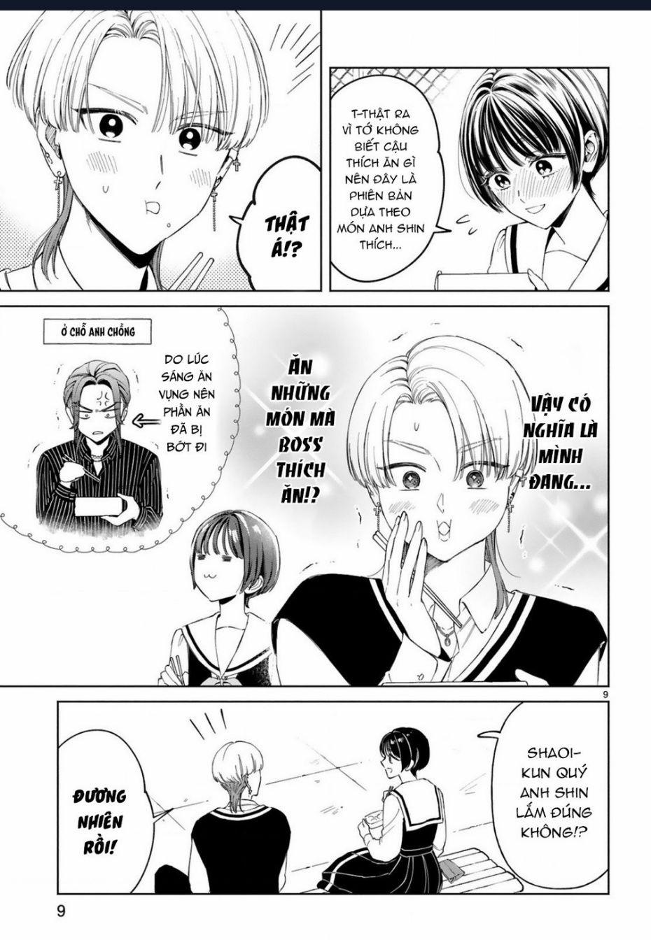 Sewayaki Mafia To Hakkou Shoujo 9 trang 9