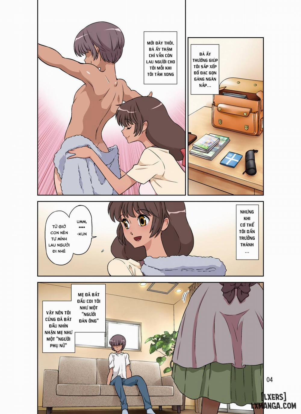 Sewayaki Mama, Musuko Ni Hamerareru Oneshot trang 3