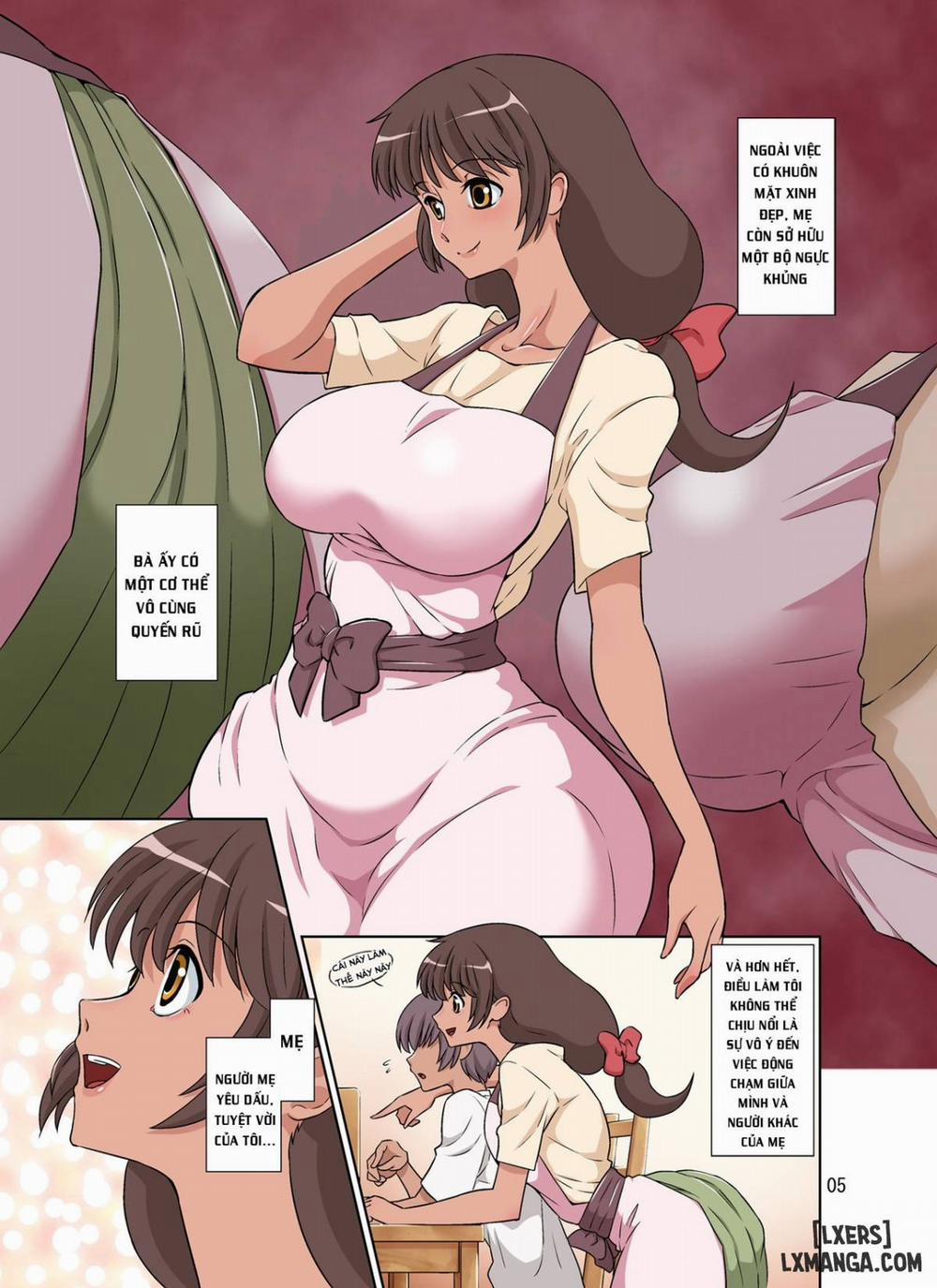 Sewayaki Mama, Musuko Ni Hamerareru Oneshot trang 4