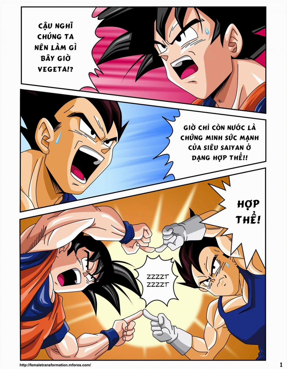 Sex Saiyan! Oneshot trang 2