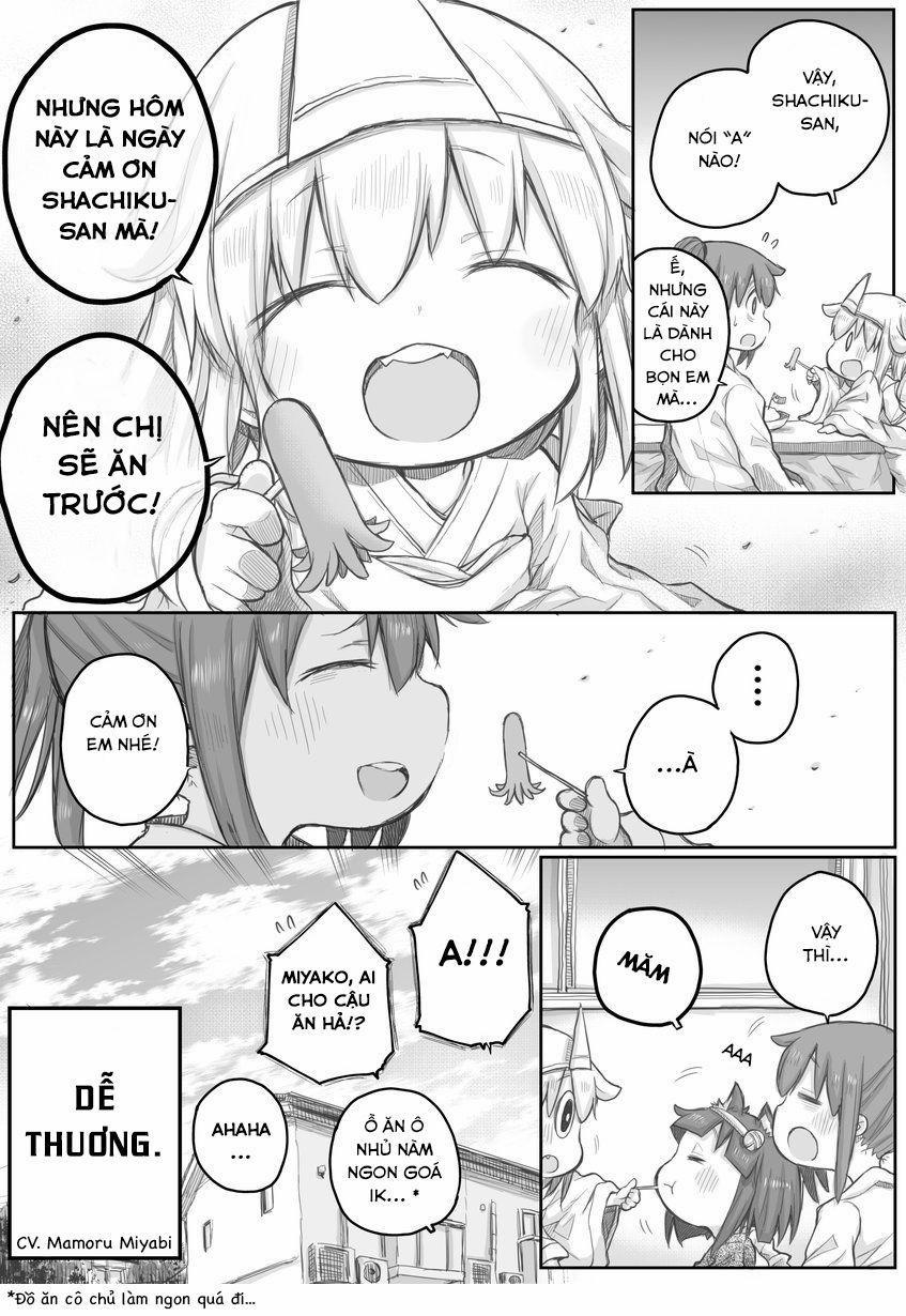 Shachiku-San Wa Youjo Yuurei Ni Iyasaretai 18 trang 4