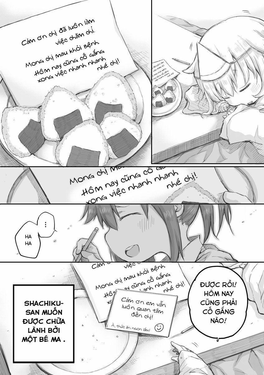 Shachiku-San Wa Youjo Yuurei Ni Iyasaretai 7 trang 4