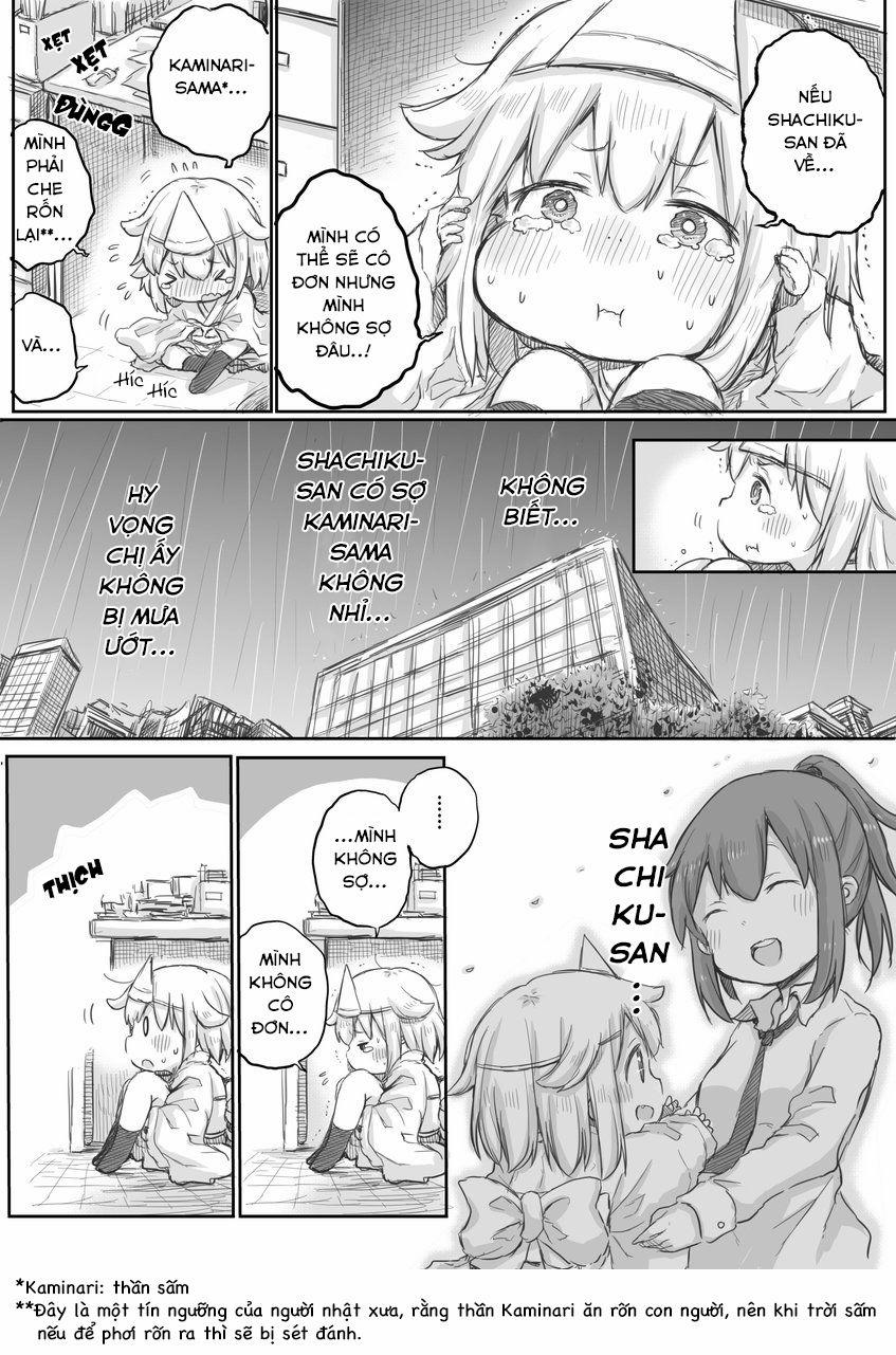 Shachiku-San Wa Youjo Yuurei Ni Iyasaretai 8 trang 3