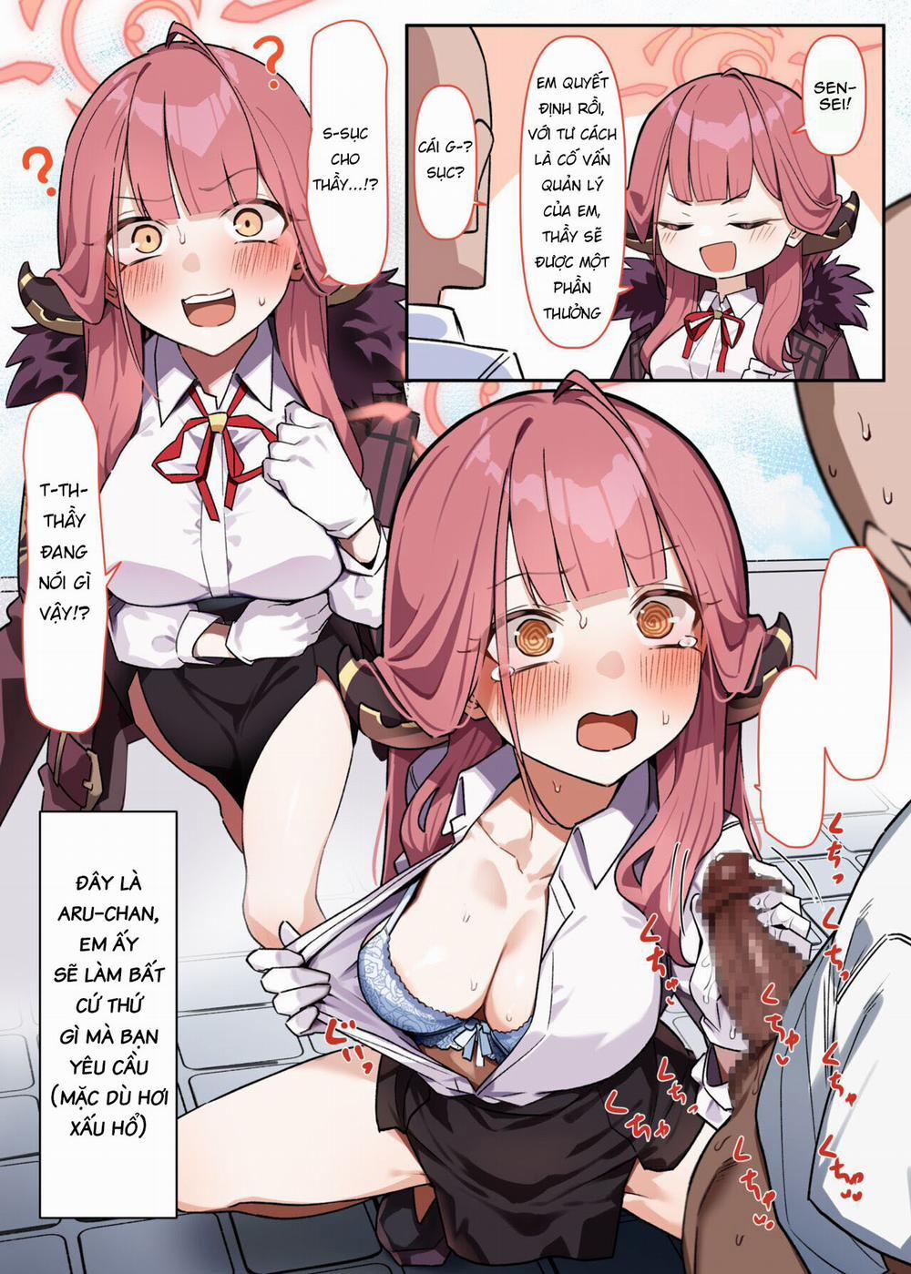 Shachou | Boss (Blue Archive) Oneshot ngắn trang 0