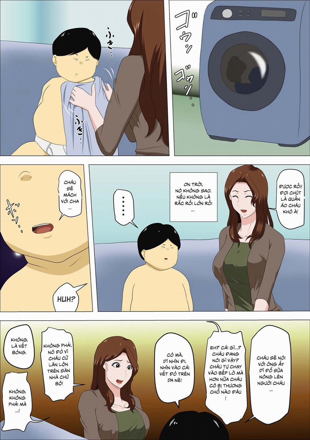 Shachou no Musuko o Azukattara Bonyuu o Suwareta Bakari ka Oneshot [Full Color] trang 10