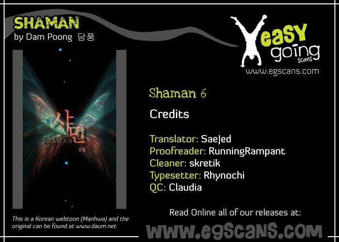 Shaman - Pháp Sư 6 trang 1