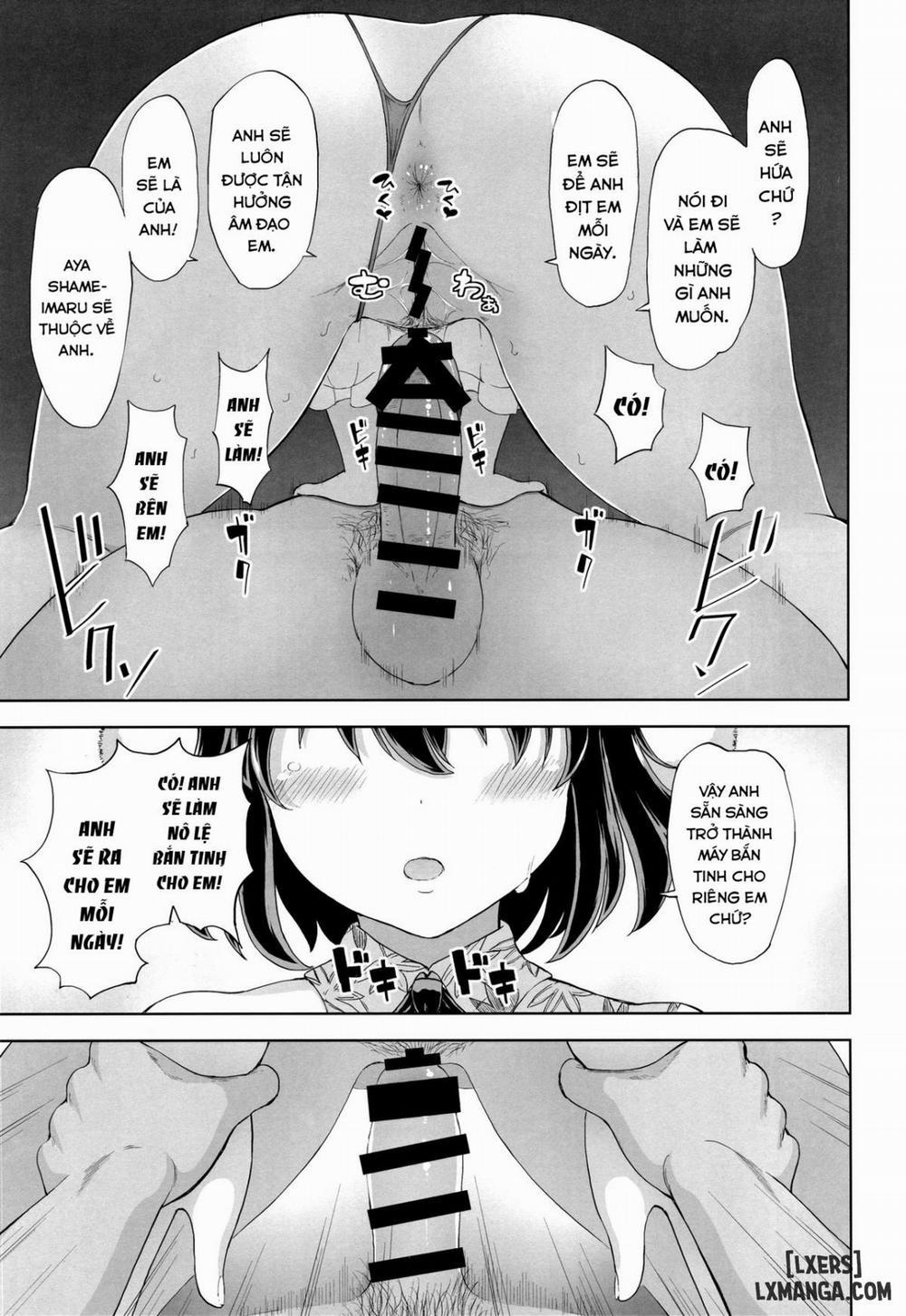 Shameimaru Aya no Inyoku Rakuen Oneshot trang 8