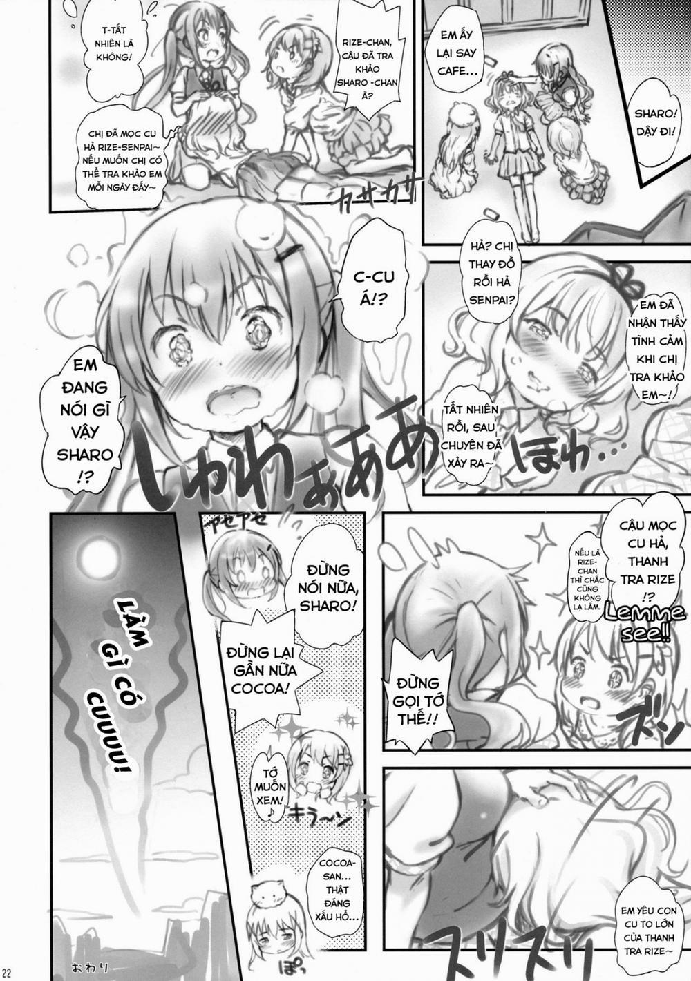 Sharo-chan no Maki (Gochuumon wa Usagi Desu ka?) Oneshot trang 20