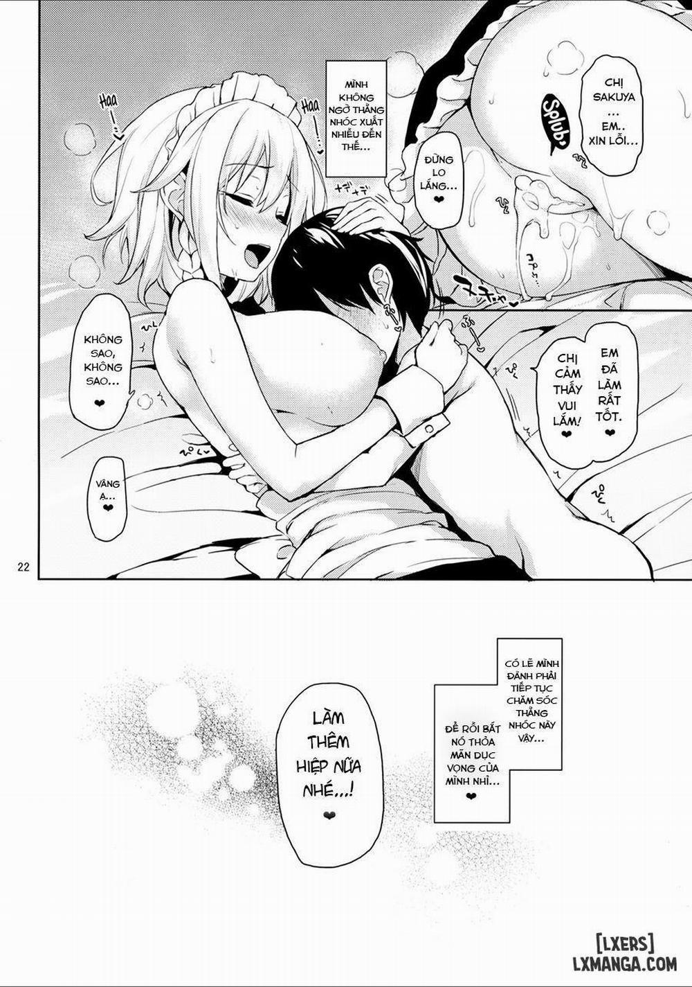 Shasei Kanri Shite Kudasai Sakuya-san Oneshot trang 18