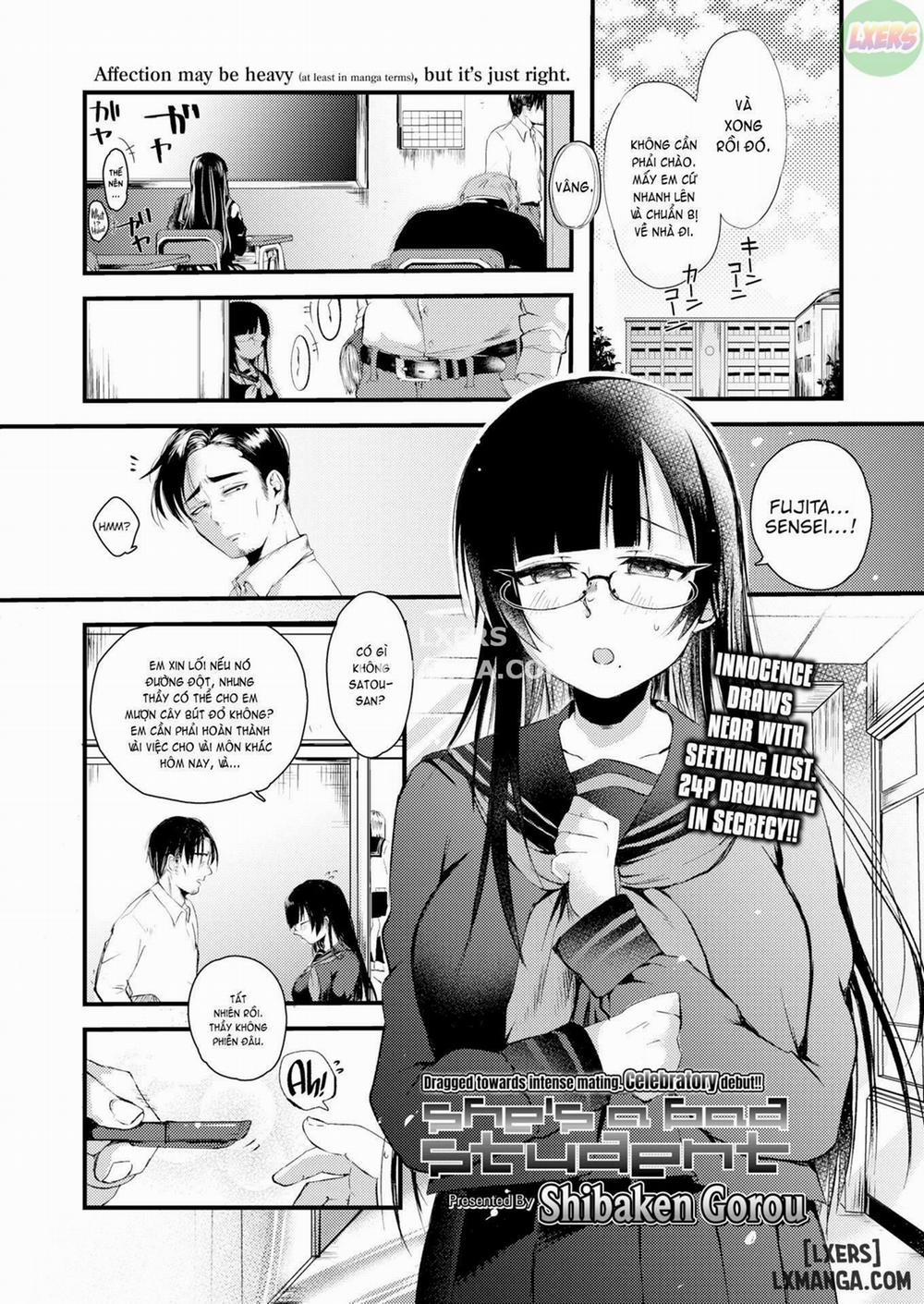 She's a Bad Student Oneshot trang 0