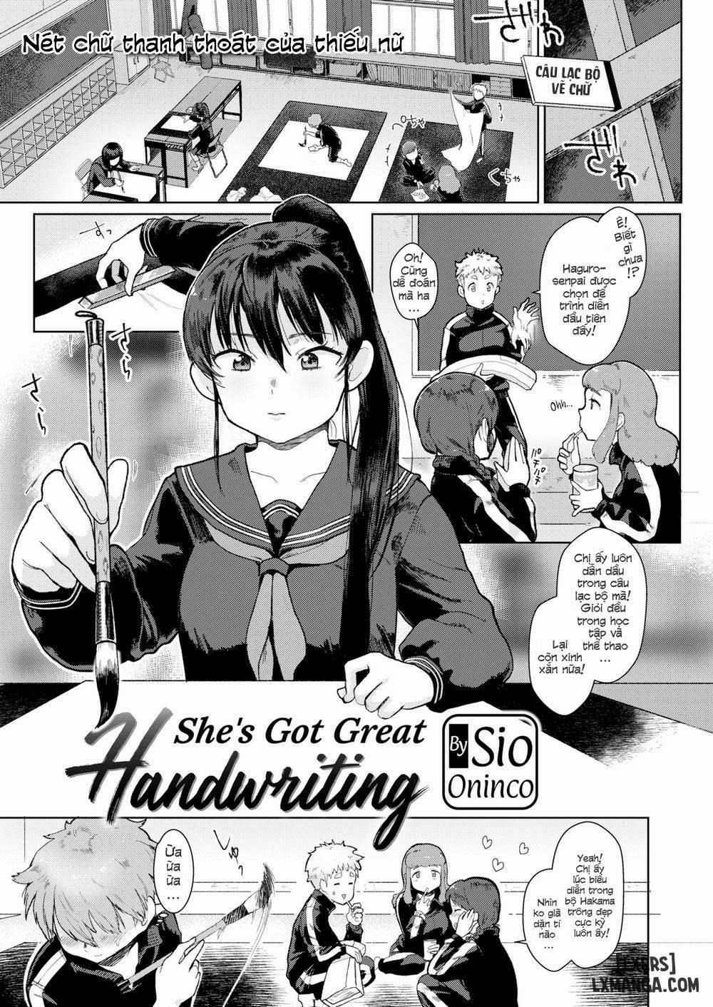 She's got a great handwriting Oneshot trang 0