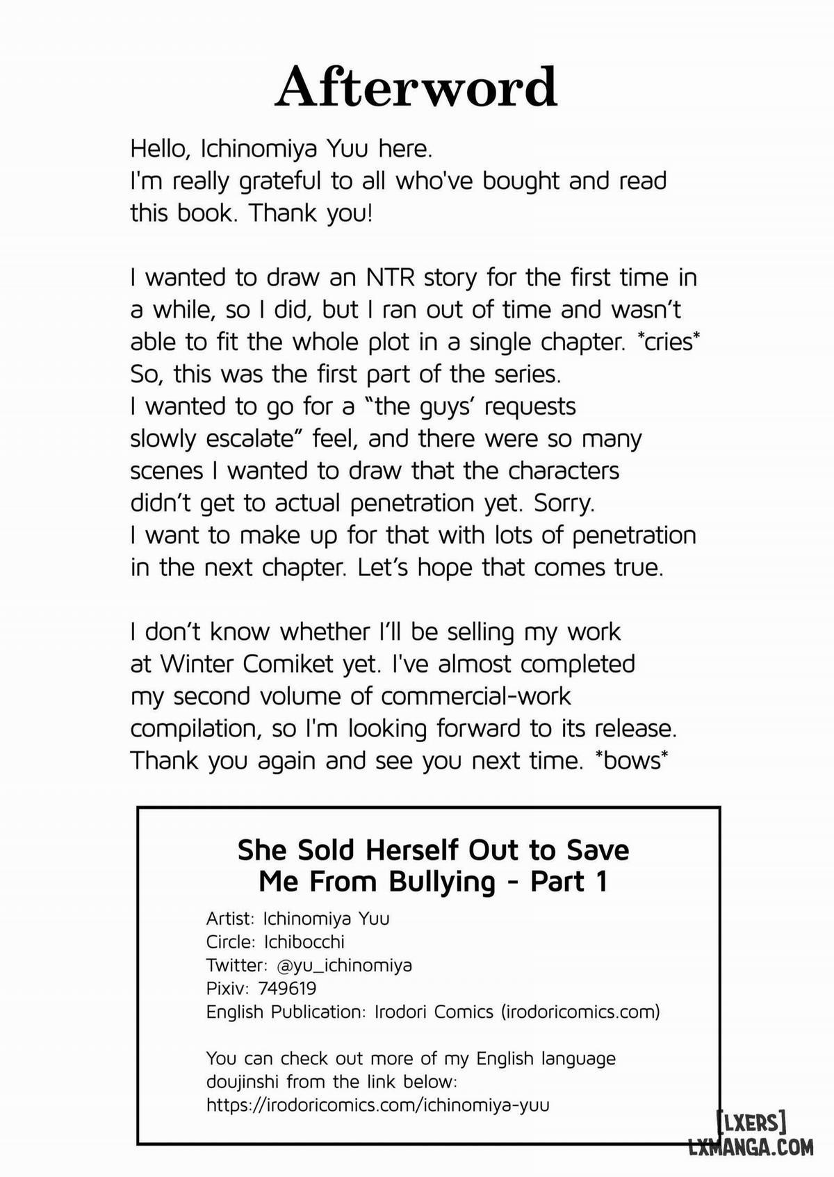 She Sold Herself Out to Save Me From Bullying 1 trang 36