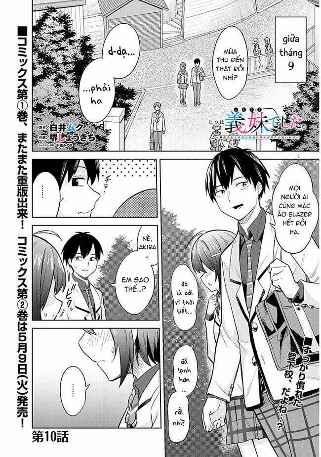 She Was Actually My Stepsister ~Recently, The Sense Of Distance Between Me And My New Stepbrother Is Incredibly Close~ 10 trang 2