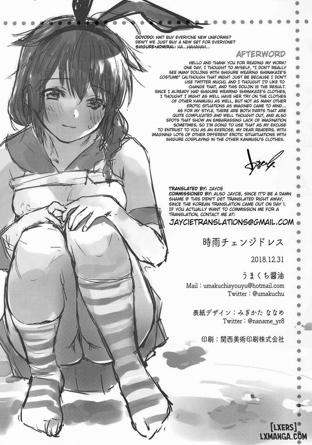 Shigure Change Dress Oneshot trang 20