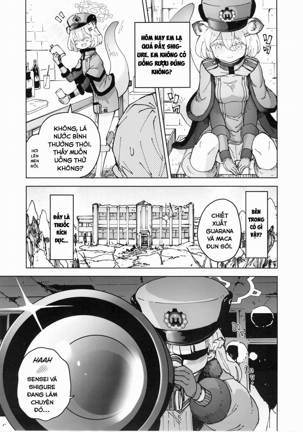 Shigure to Secret Chotto Hatsujou Shiterukam Dakedo (Blue Archive) Oneshot trang 20