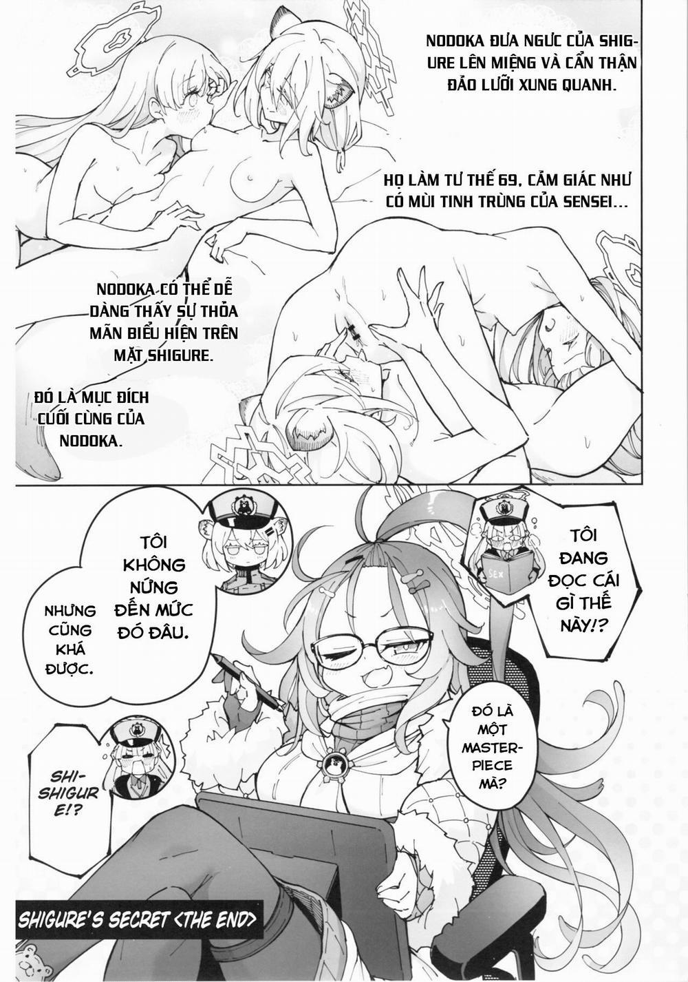 Shigure to Secret Chotto Hatsujou Shiterukam Dakedo (Blue Archive) Oneshot trang 32