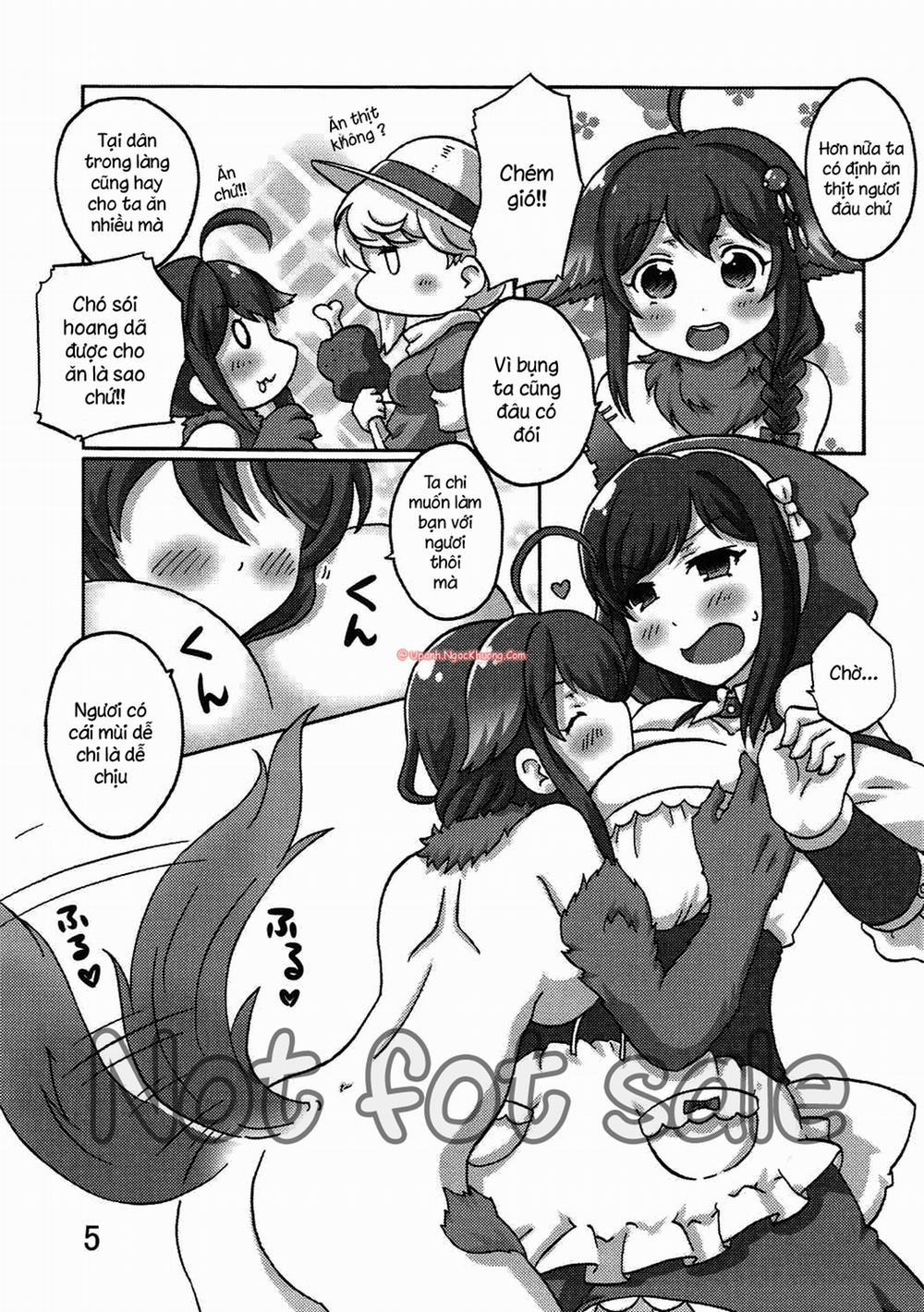 Shigure wa Ookami Zen Yamazukin-chan Ki oTsukete! (Kantai Collection -KanColle-) Oneshot trang 3