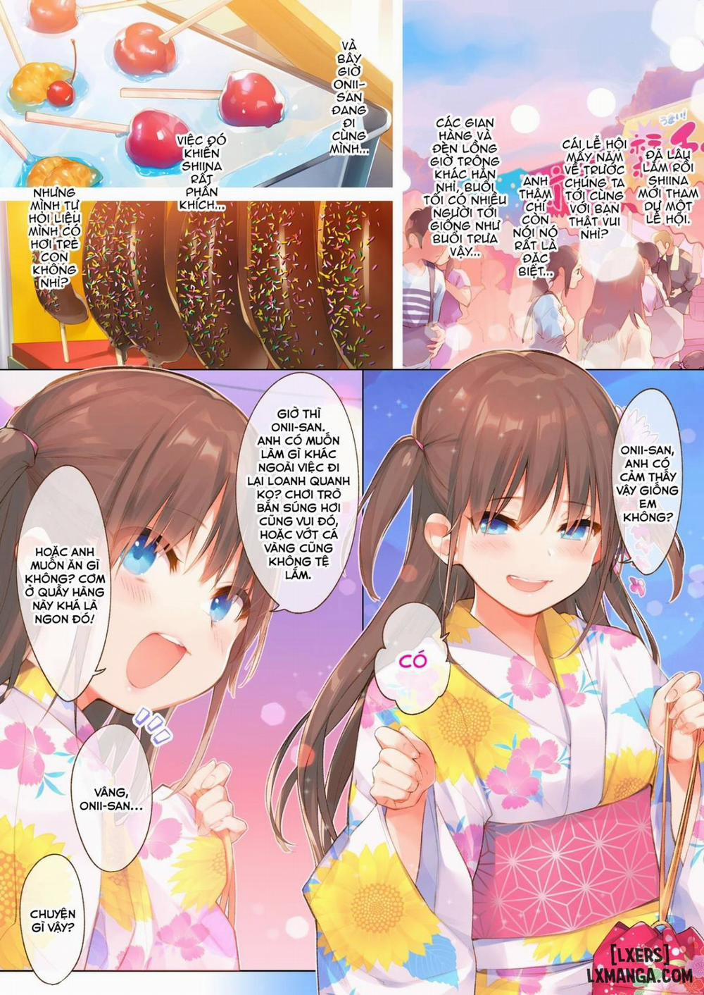 Shiina to Amazuppai Natsumatsuri Oneshot trang 3