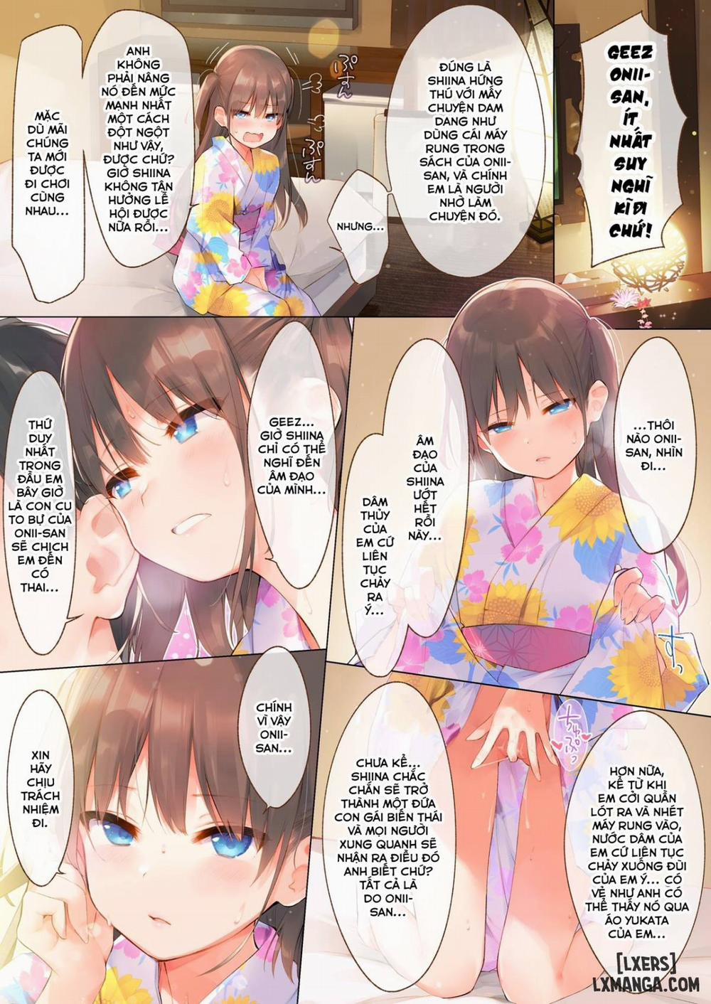 Shiina to Amazuppai Natsumatsuri Oneshot trang 8