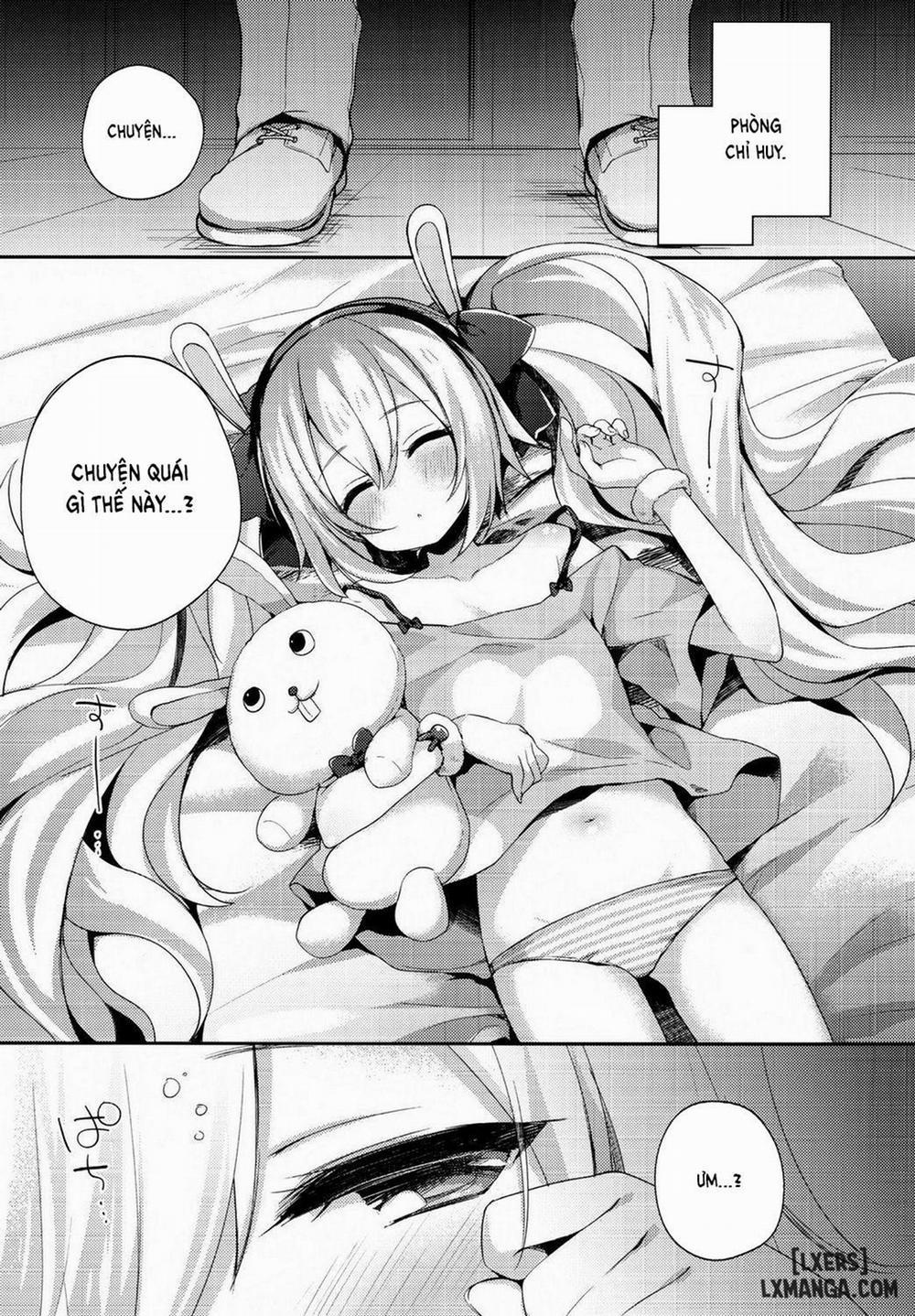 Shikikan, Kyou wa Atsui kara Laffey to Nenne... Shiyo Oneshot trang 3