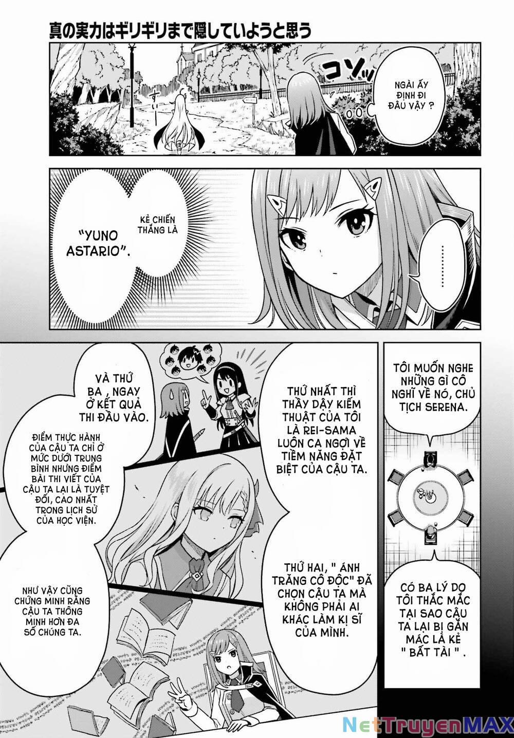 Shin No Jitsuryoku Wa Girigiri Made Kakushite Iyou To Omou 25 trang 4