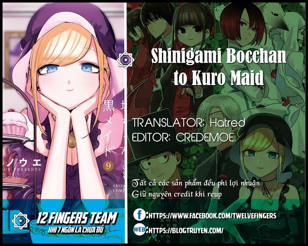 Shinigami Bocchan To Kuro Maid 129 trang 0