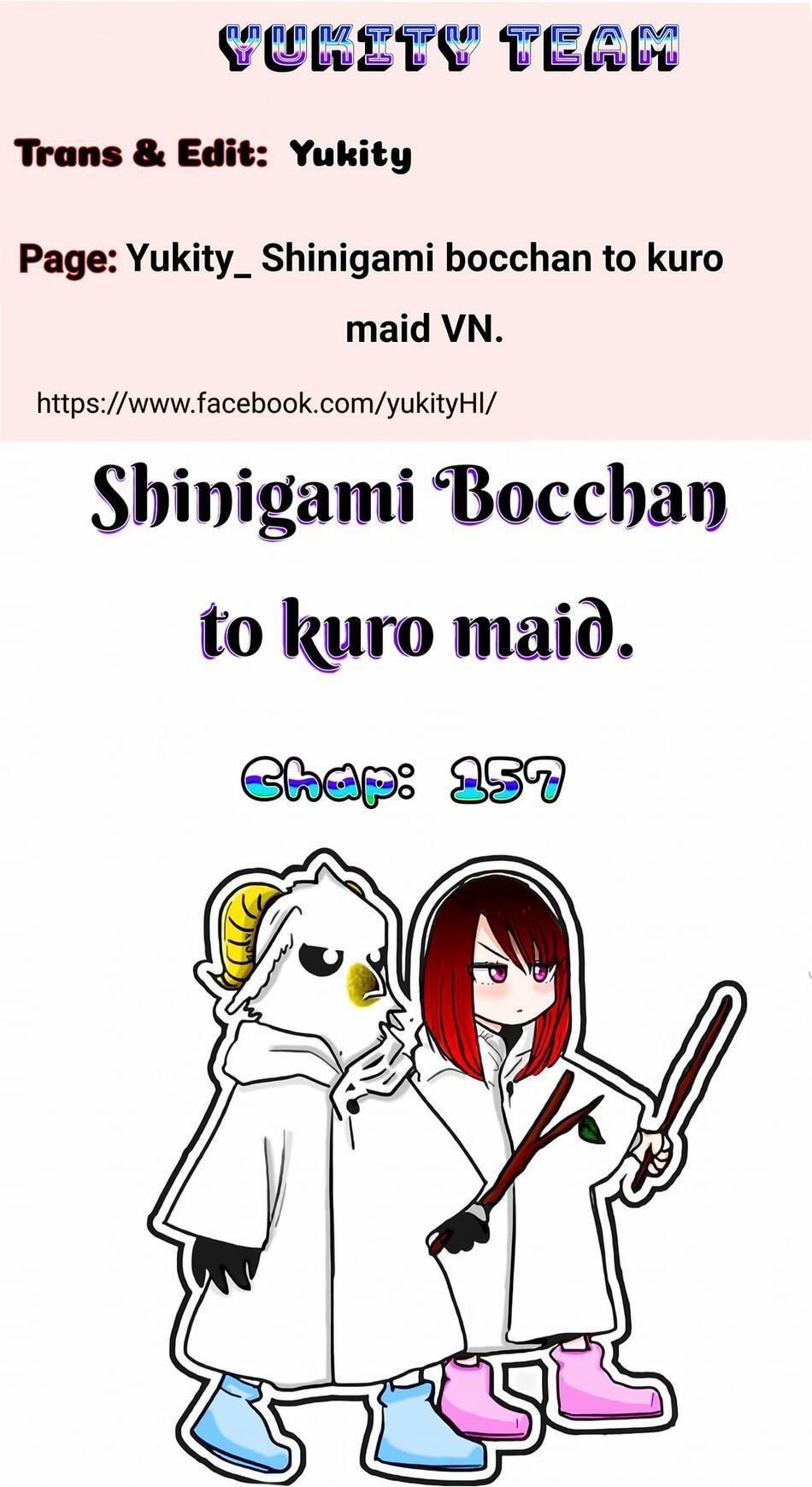 Shinigami Bocchan To Kuro Maid 157 trang 0