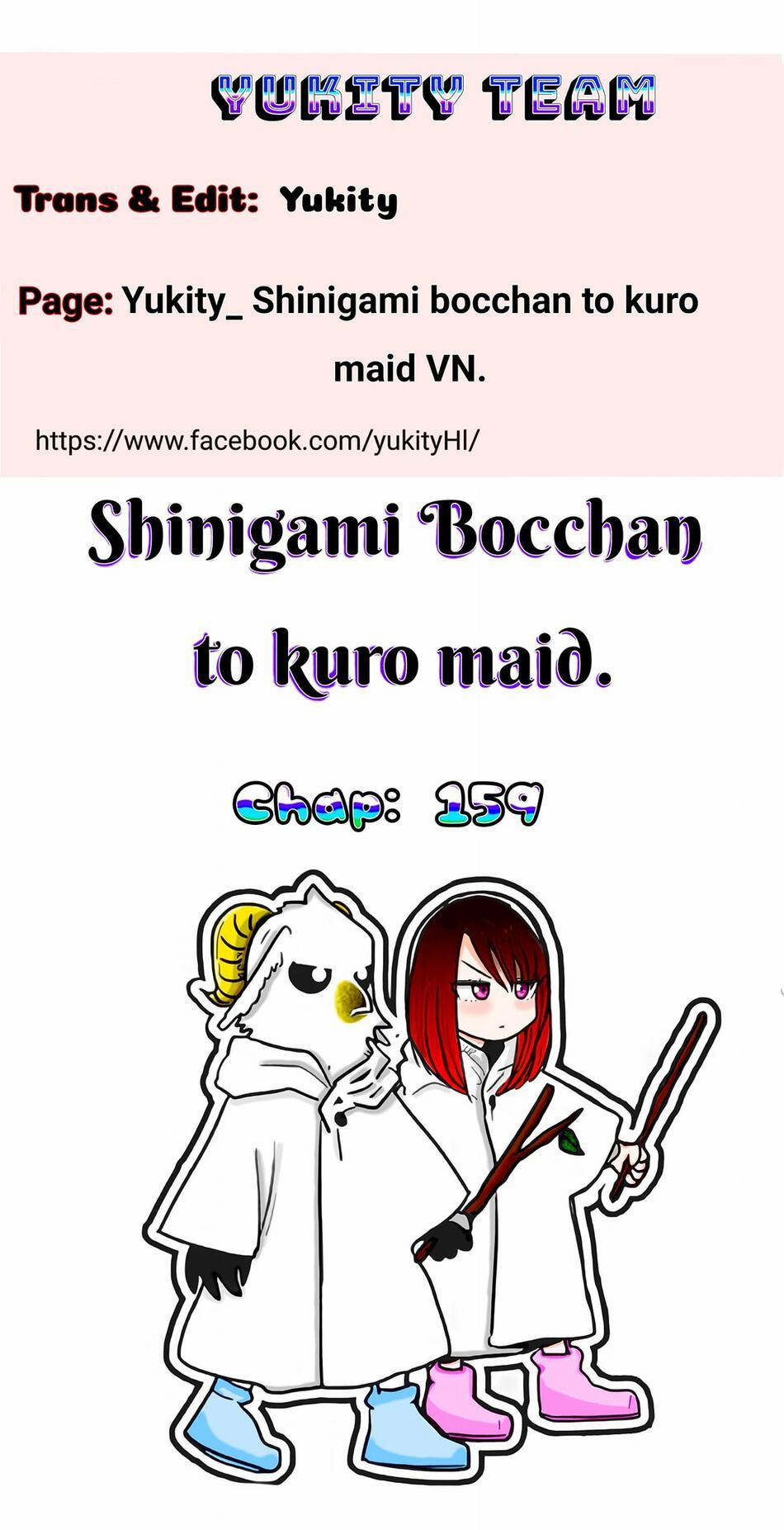 Shinigami Bocchan To Kuro Maid 159 trang 0
