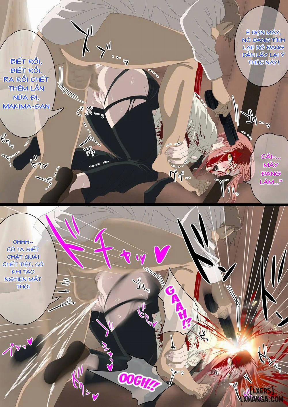 Shinkansen de Rape Sareru Makima Matome Oneshot trang 3