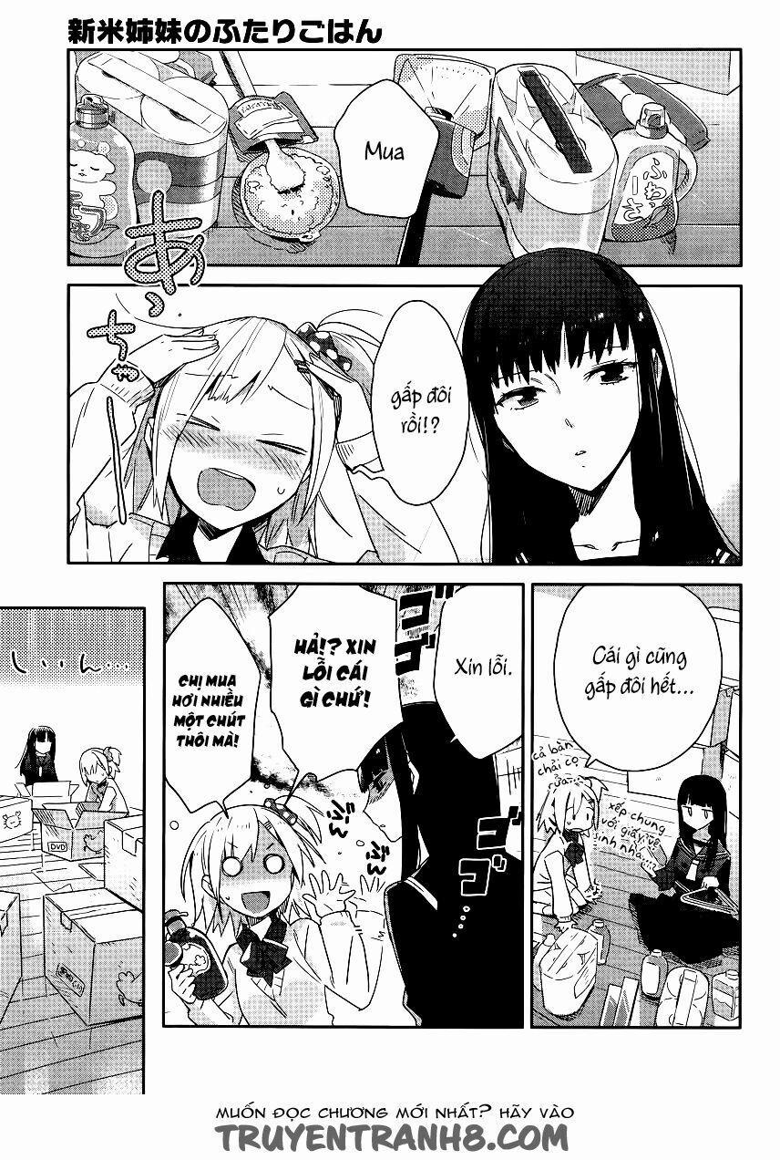 Shinmai Shimai No Futari Gohan 1 trang 10