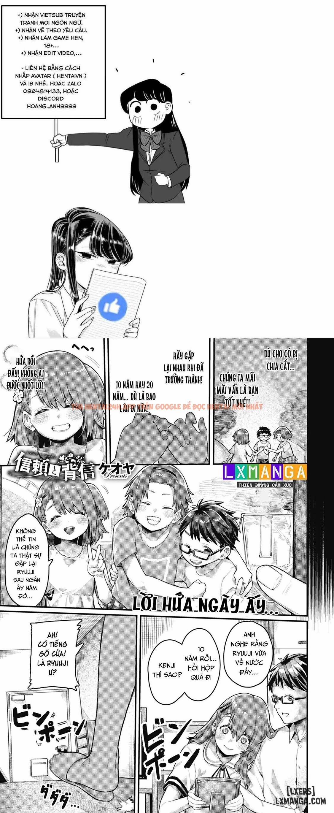 Shinrai To Haishin OneShot trang 0