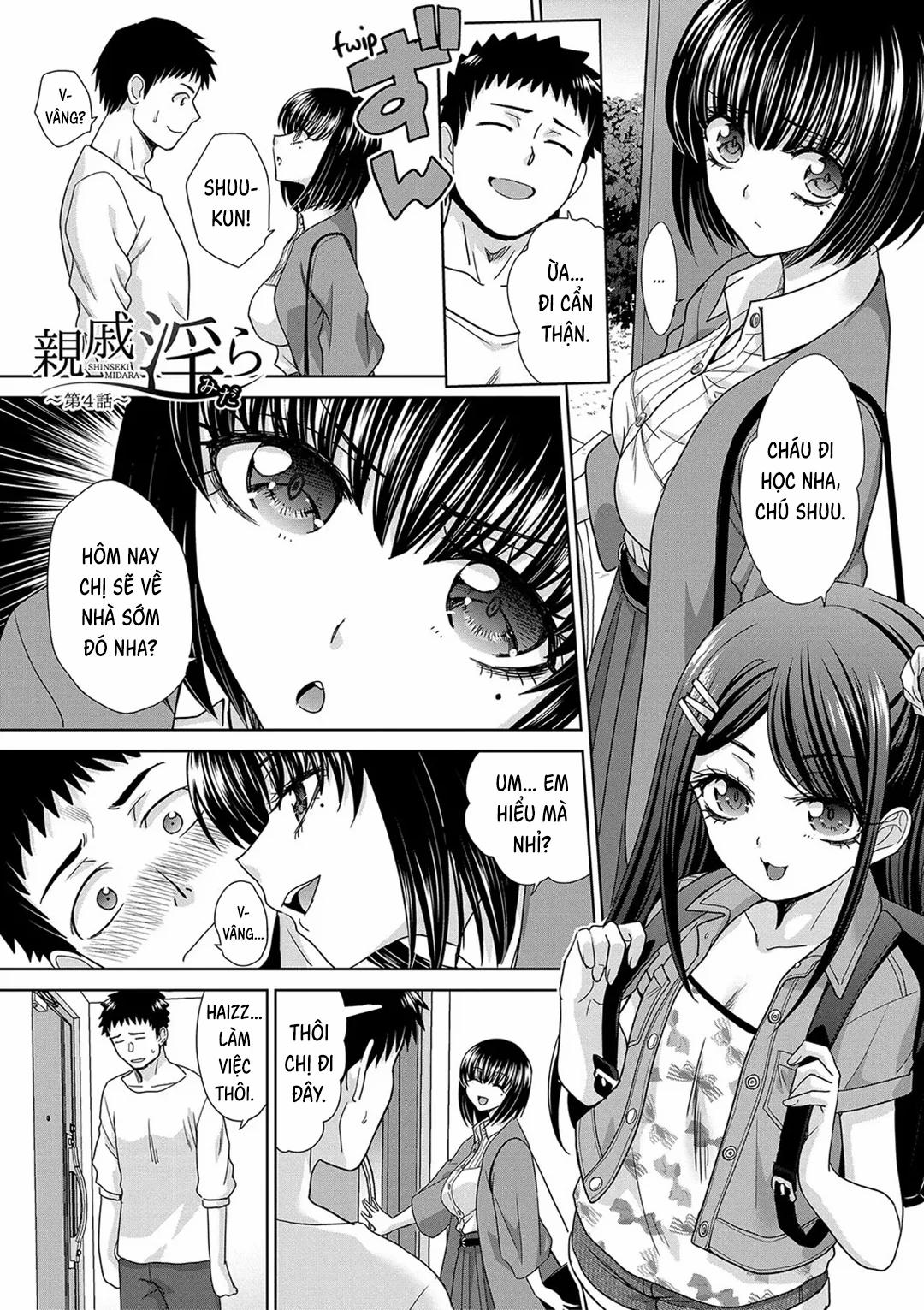 Shinseki Midara My Home Harem 4 trang 1