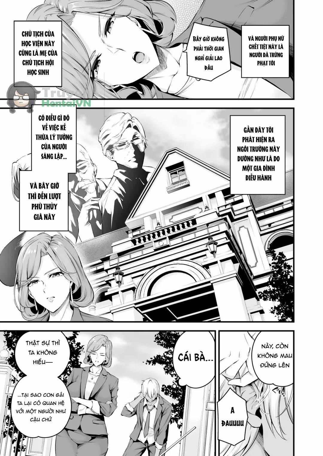 Shiramine Gakuen no Mesubuta Rijichou Oneshot trang 4