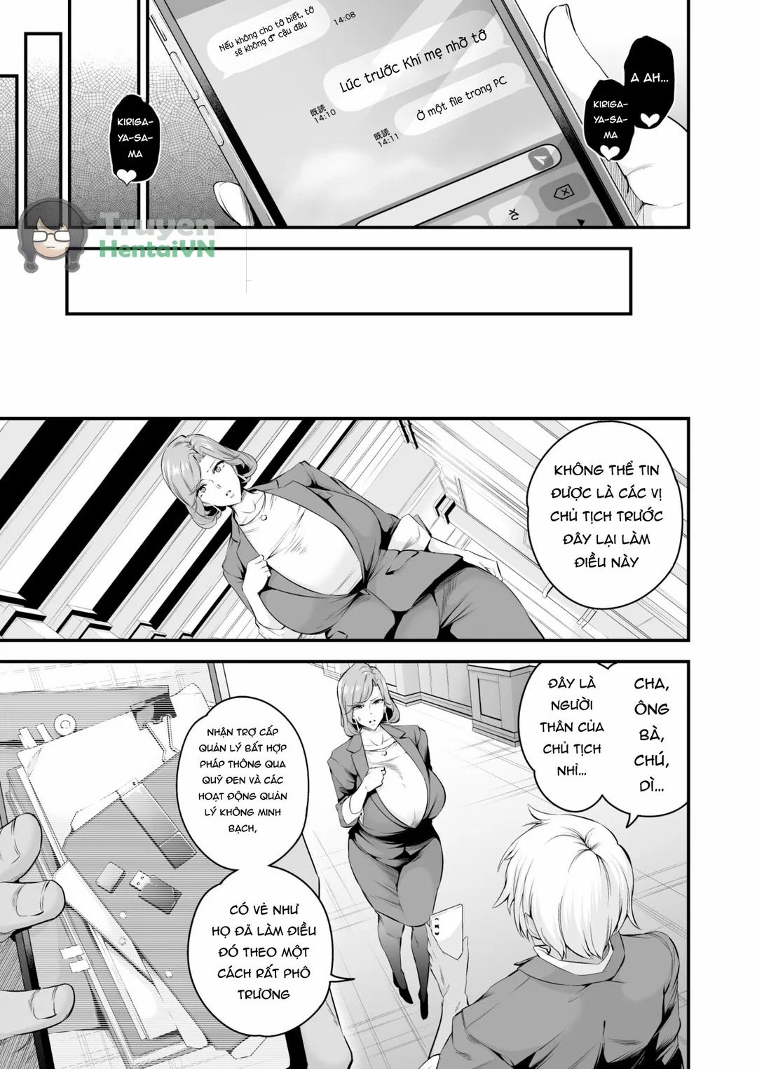 Shiramine Gakuen no Mesubuta Rijichou Oneshot trang 8