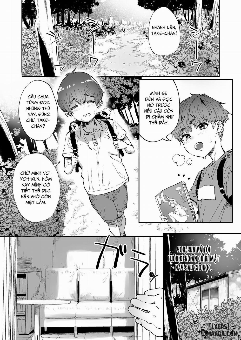Shiranai Onee-san ga Bokura no Himitsu Kichi ni Yattekita! 1 trang 4