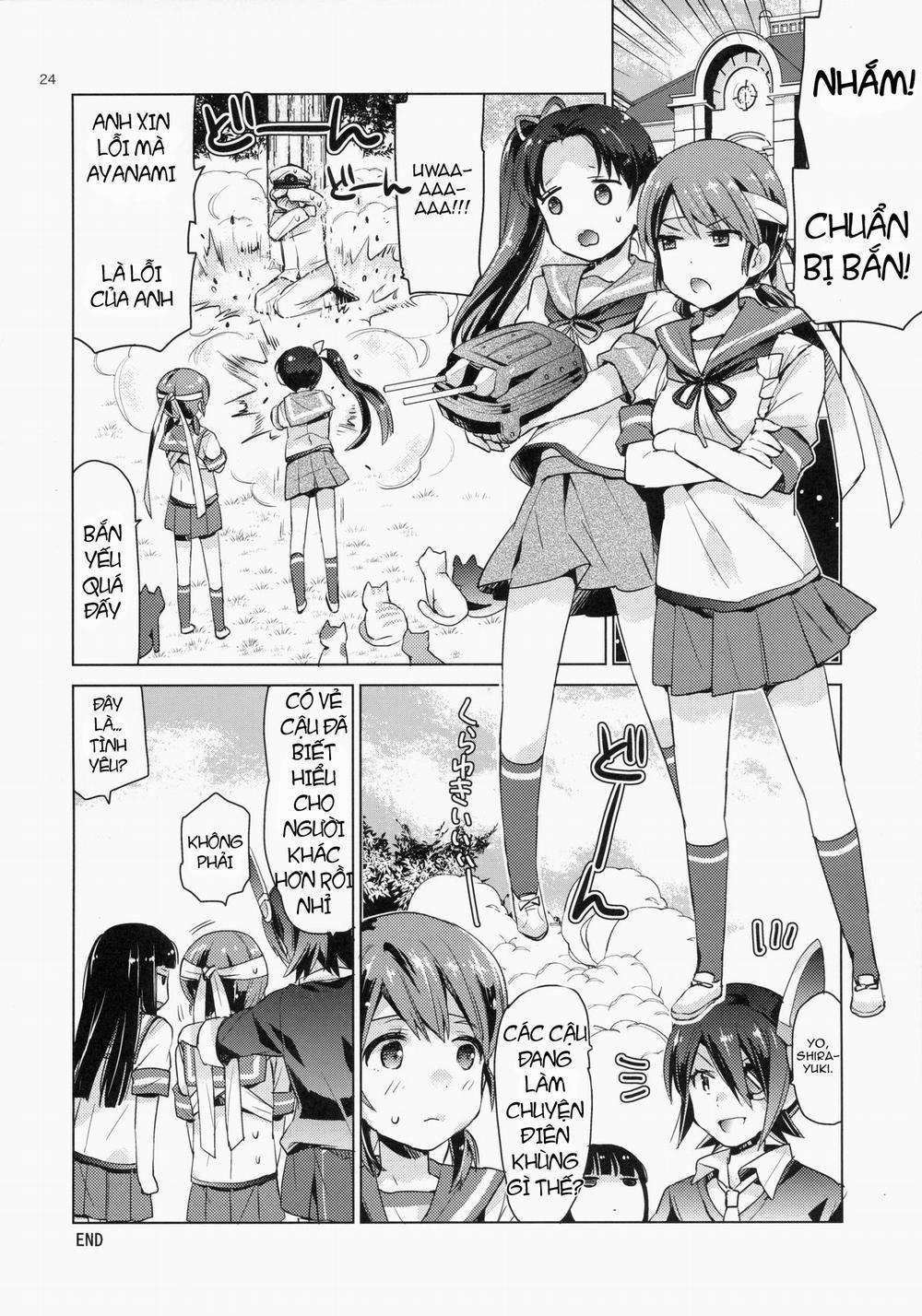 Shirayuki và một ngày tràn ngập tình yêu (Kantai Collection, -KanColle-) Oneshot trang 22