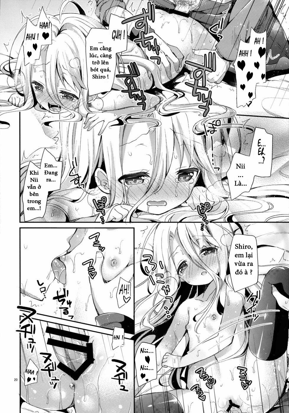 "Shiro... Kyou Kara Kodomo Onaho Ni, Naru" (No Game No Life) Oneshot trang 18