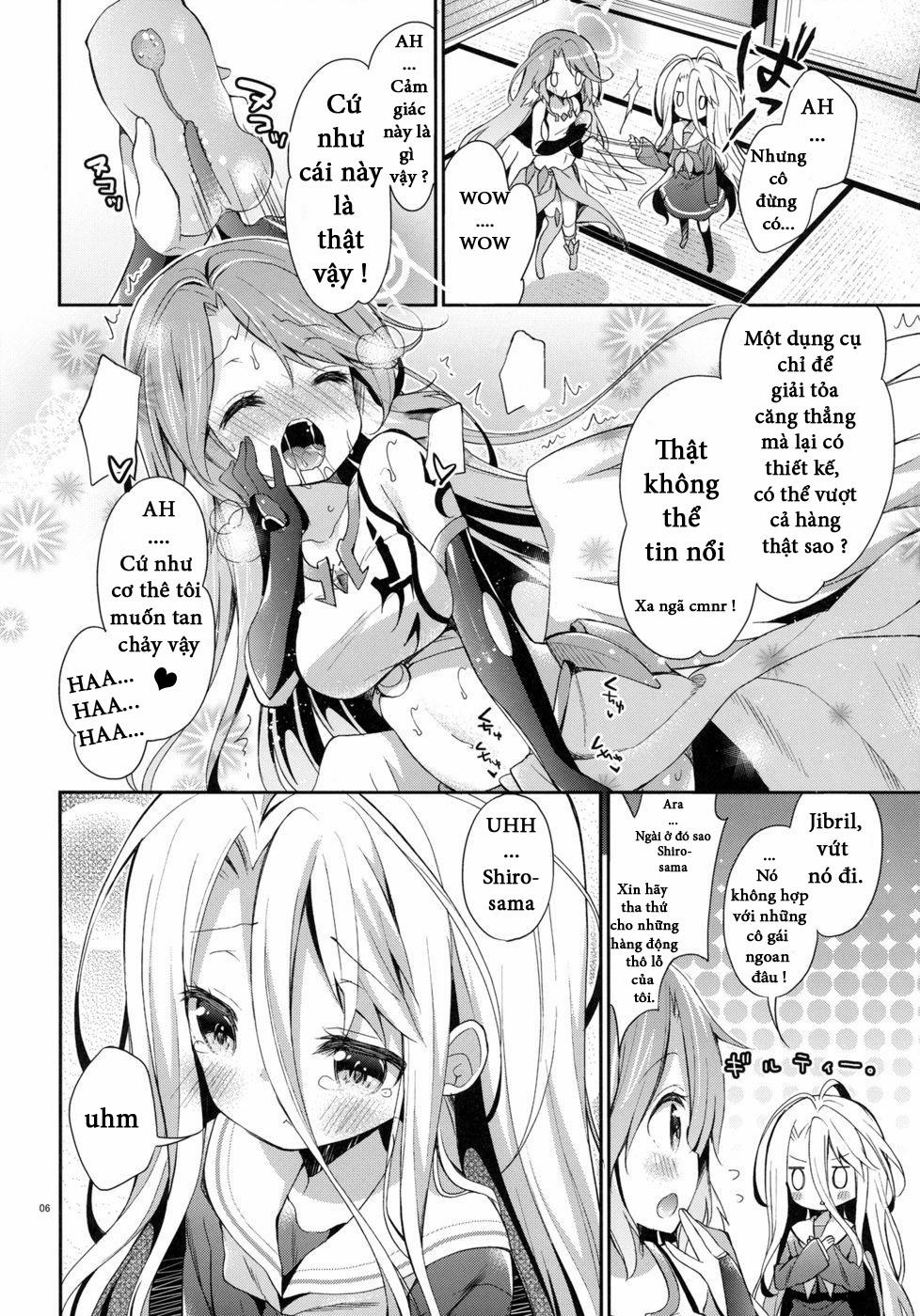 "Shiro... Kyou Kara Kodomo Onaho Ni, Naru" (No Game No Life) Oneshot trang 4