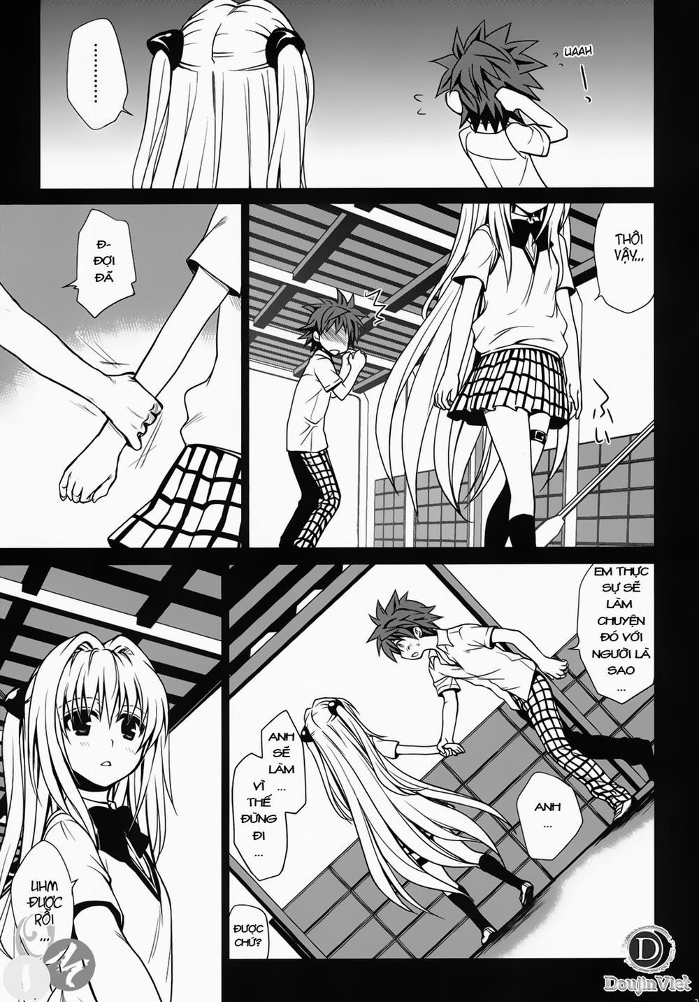 Shiro Yami-chan (To Love-Ru) Oneshot trang 9