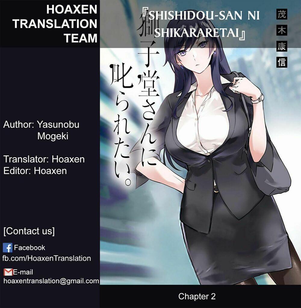 Shishidou-San Ni Shikararetai 2 trang 0