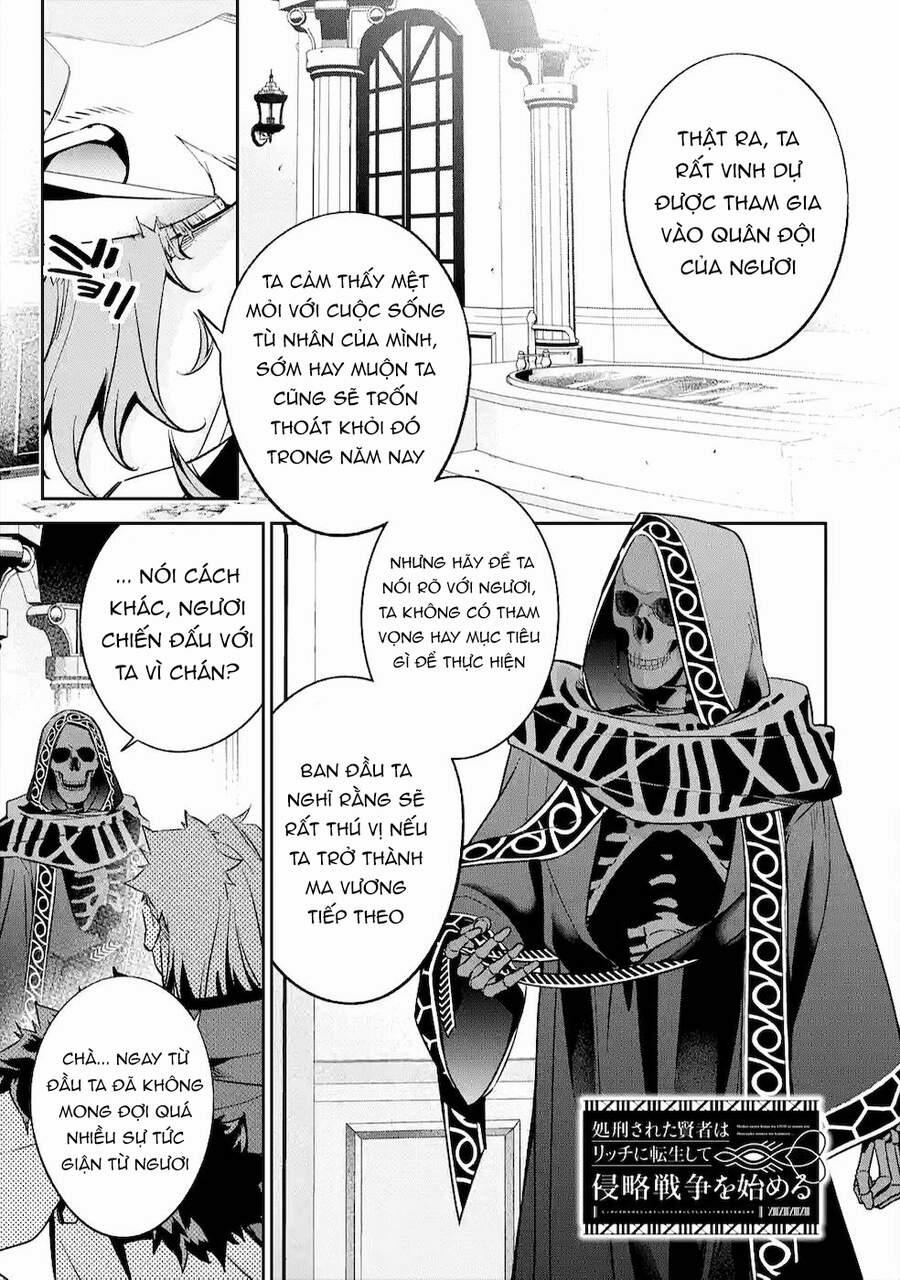 Shokei Sareta Kenja Wa Lich Ni Tensei Shite Shinryaku Sensou Wo Hajimaru 10.1 trang 1