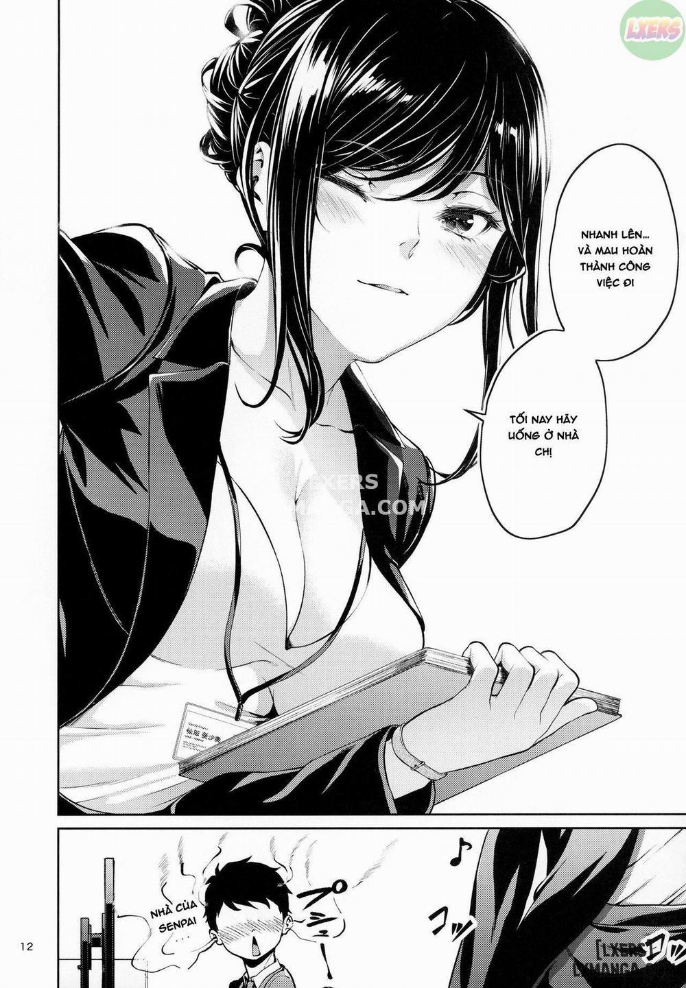 Shokuba no Senpai Oneshot trang 10