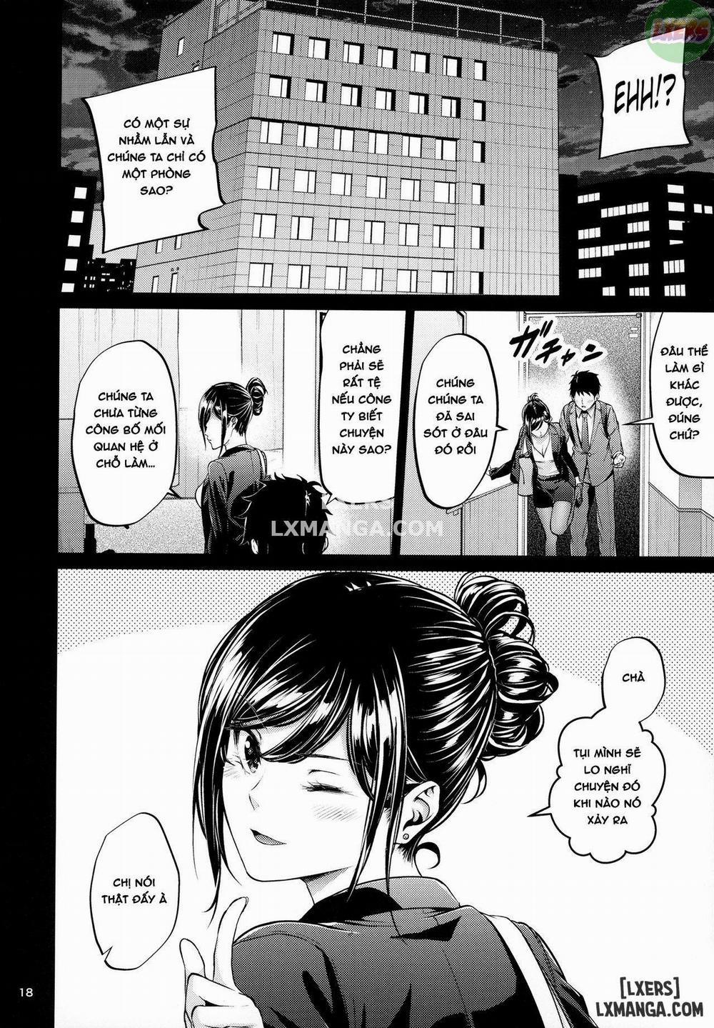 Shokuba no Senpai Oneshot trang 16