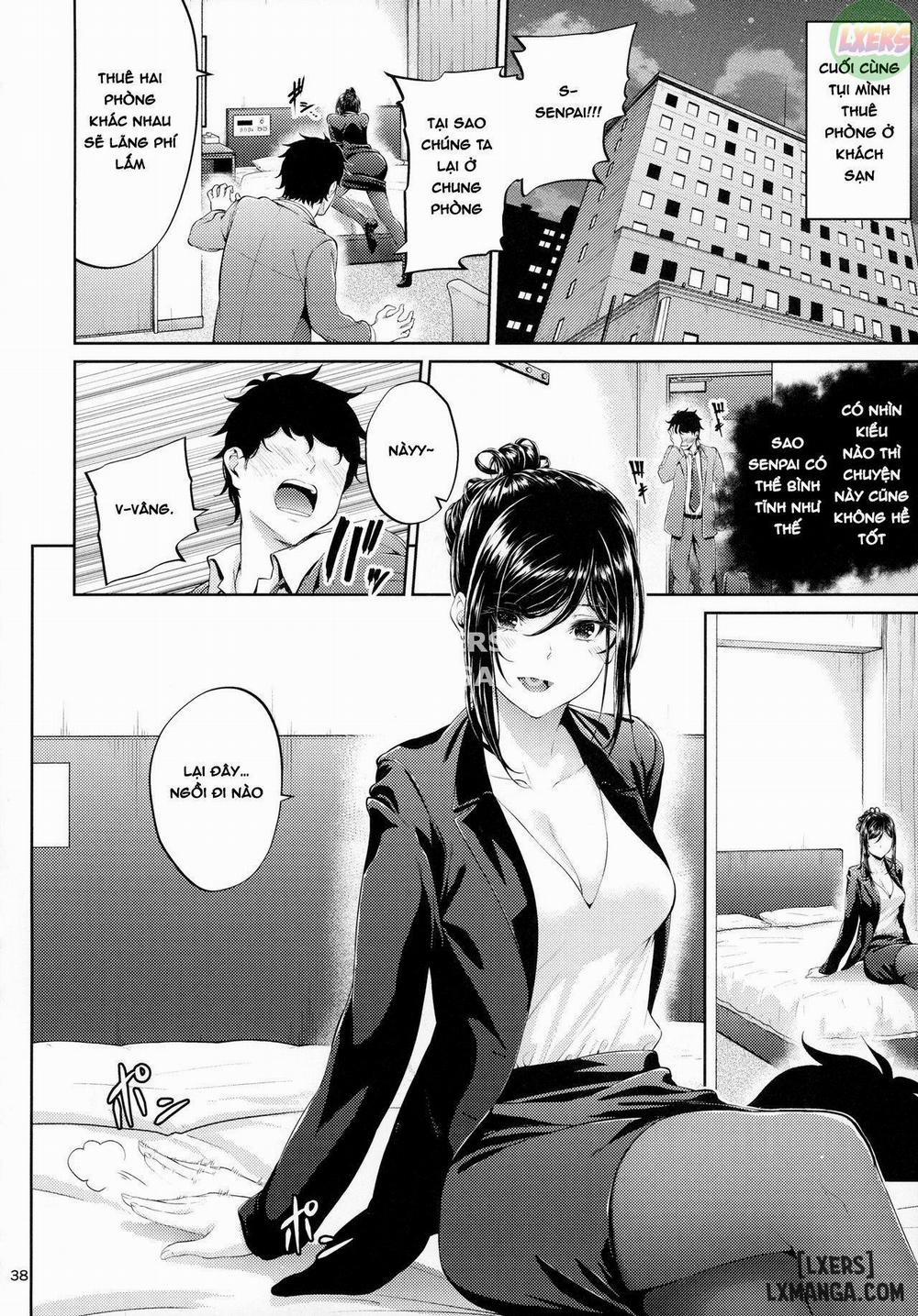 Shokuba no Senpai Oneshot trang 36